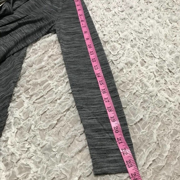 Cotton On gray duster dress Nellie Long sleeve tunic with front knot size M - Picture 6 of 8